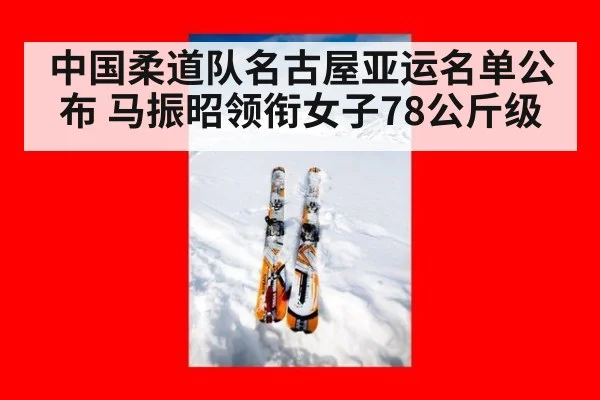 中国柔道队名古屋亚运名单公布 马振昭领衔女子78公斤级